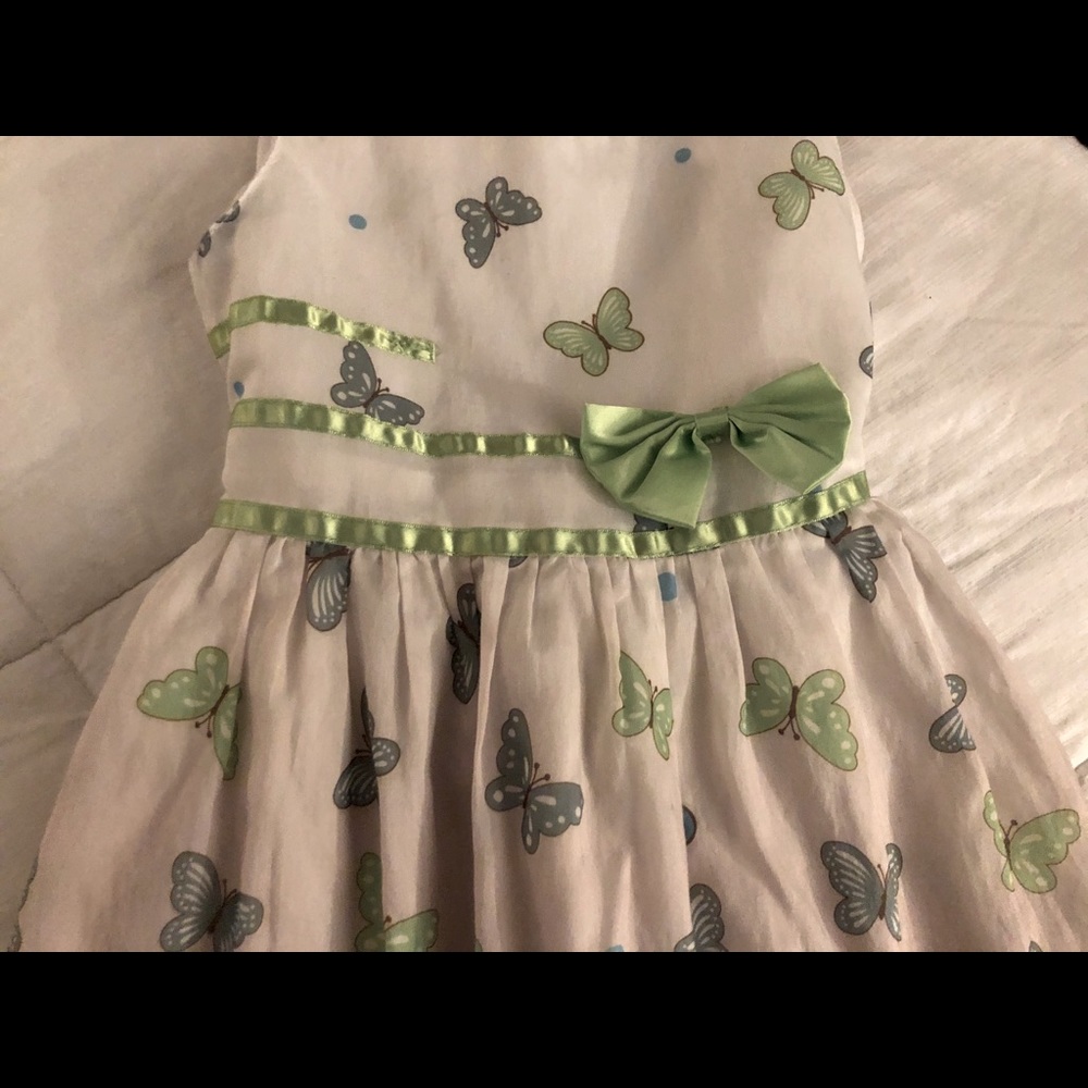 Sunny fashion Girls butterfly dress 7/8
